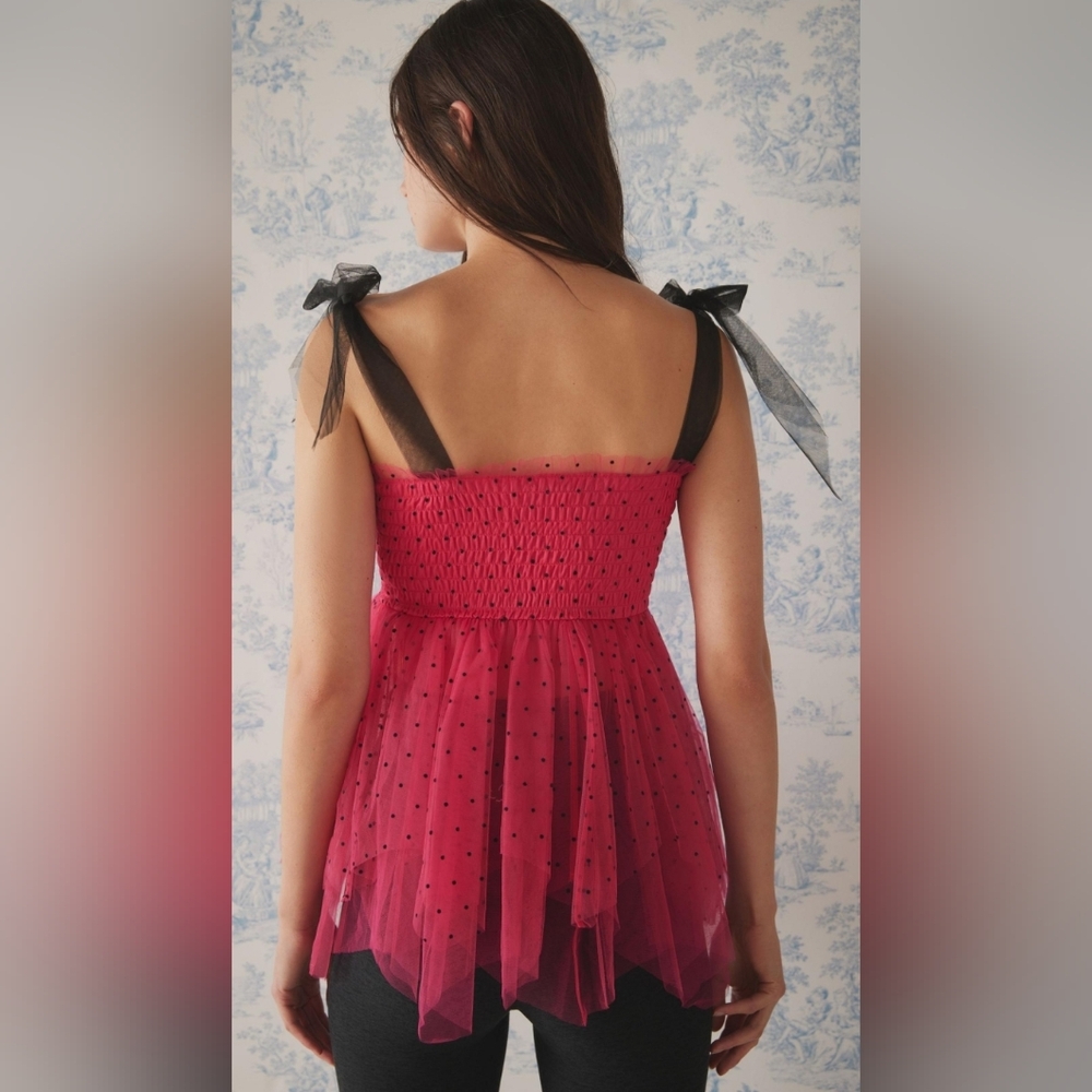 Kimchi Blue UO Tiffany Tulle Babydoll Cami - Picture 2 of 11